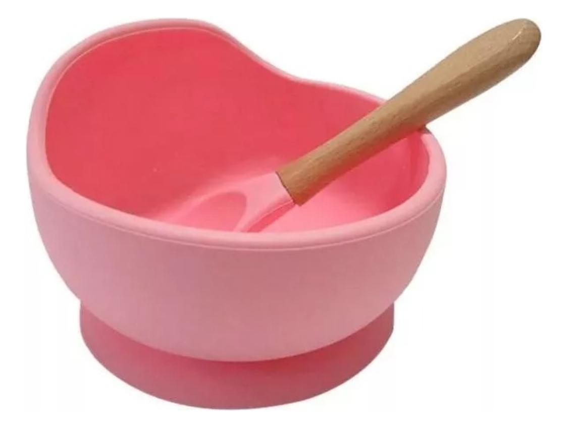 BOWL DE SILICONA CON CUCHARA