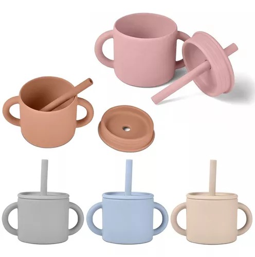TAZA DE SILICONA CON SORBETE